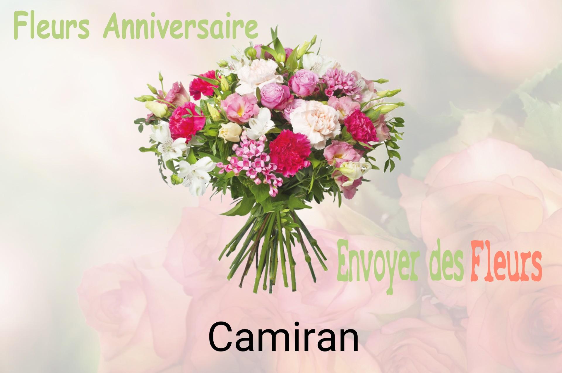 Bouquet de fleurs d’anniversaire livré à Camiran