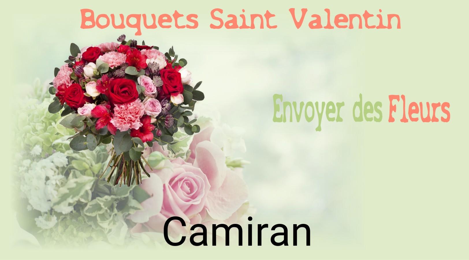 Roses de Saint-Valentin livrées à Camiran